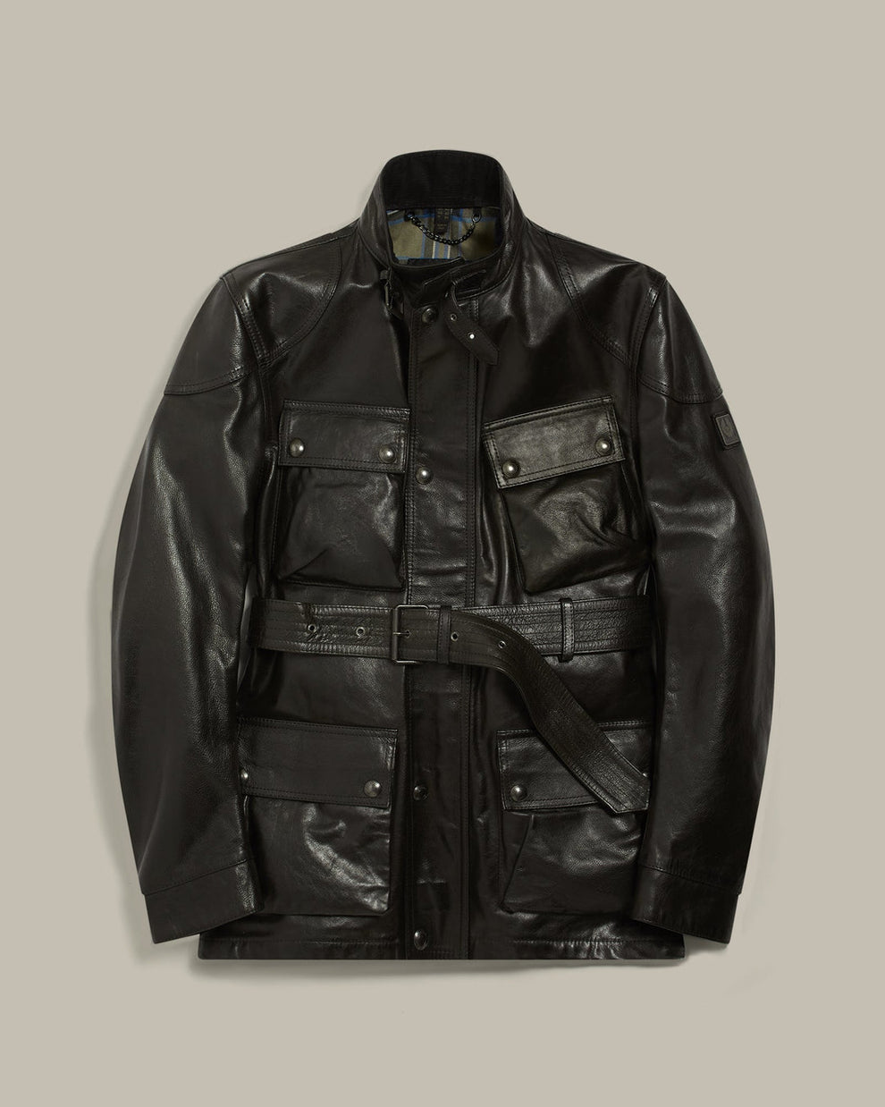 OBSIDIAN LEATHER JACKET