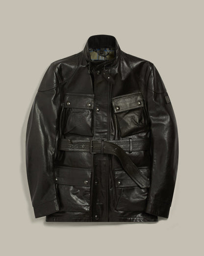 OBSIDIAN LEATHER JACKET