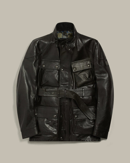 OBSIDIAN LEATHER JACKET